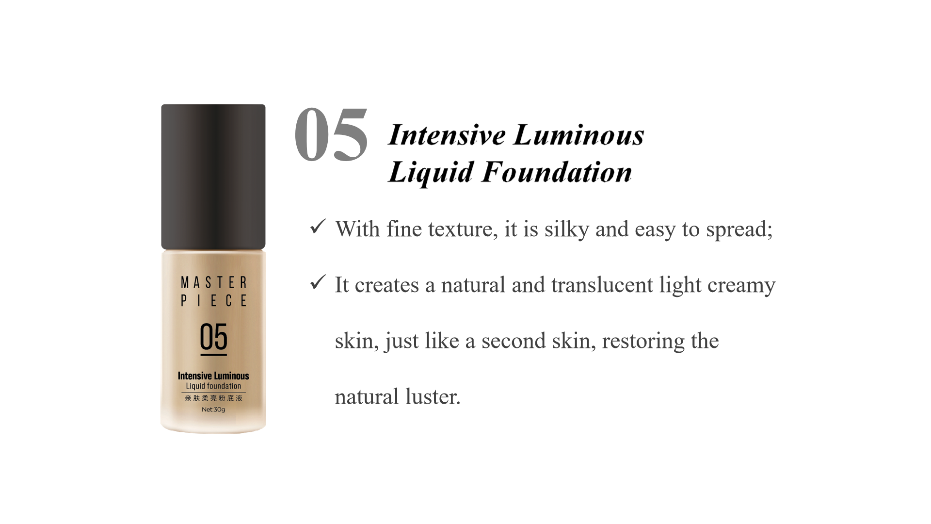 Factory Price liquid foundation for oily skin supplier-5