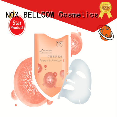 NOX BELLCOW pearl sheet face mask manufacturer for home