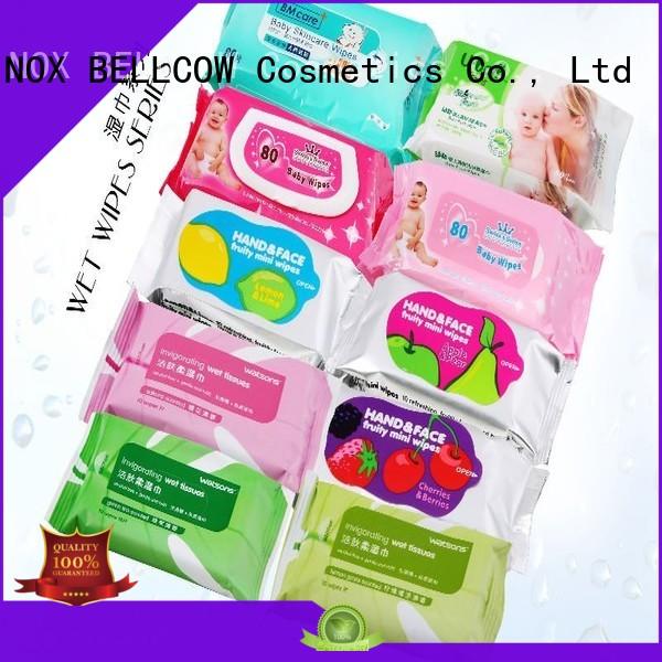 cleansing clean facial cleansing wipes snoopy refreshing NOX BELLCOW company