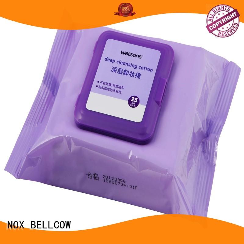 wipes remover OEM makeup remover wipes NOX BELLCOW