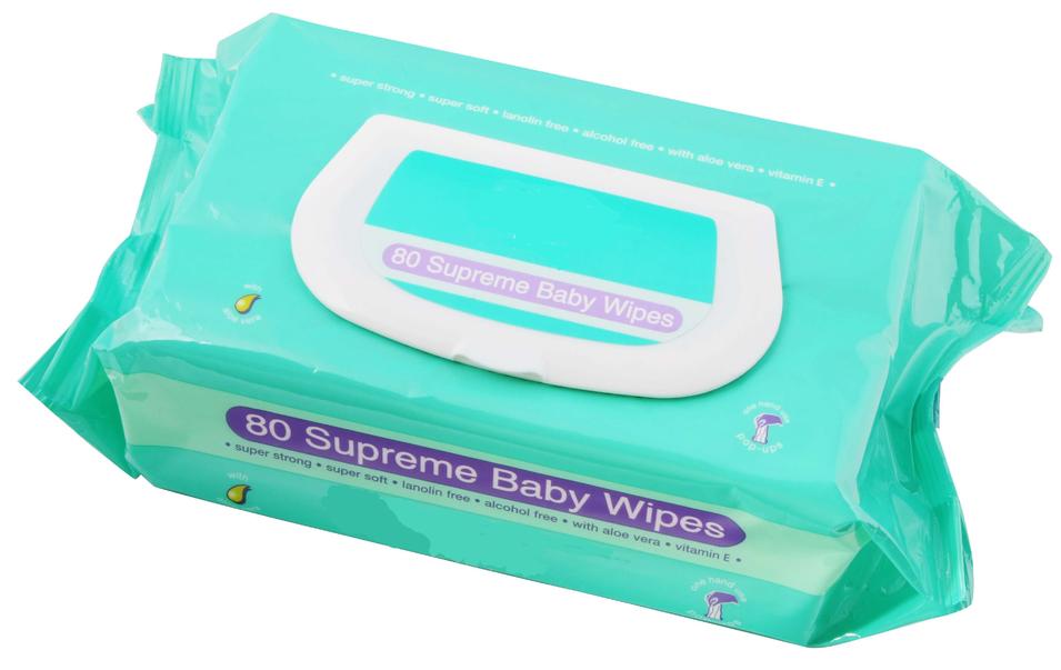 80's baby wipes with lid
