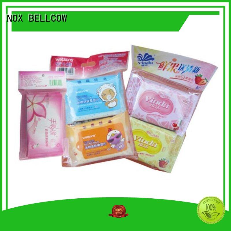 NOX BELLCOW individual cleansing wipes for sensitive skin facial for adult