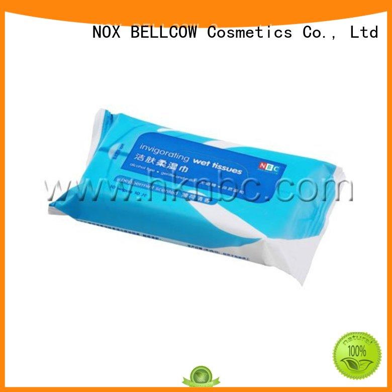 NOX BELLCOW Brand wipe acne cleansing wipes clean supplier
