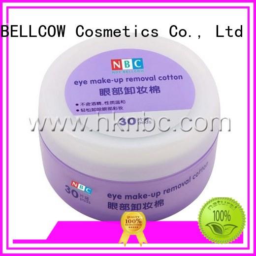 Wholesale deep oil free makeup remover wipes eye NOX BELLCOW Brand