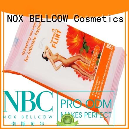 NOX BELLCOW Brand tissues facial acne cleansing wipes individual