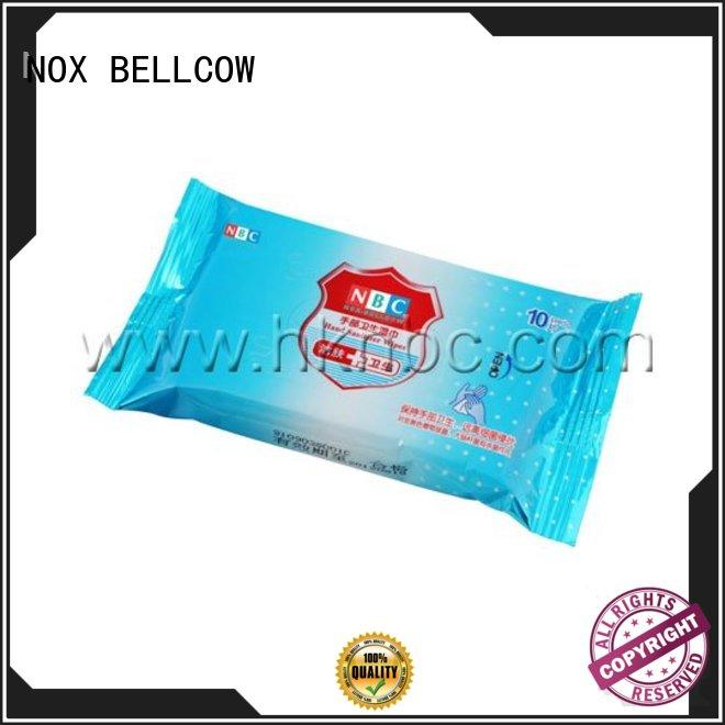 NOX BELLCOW green tea oil cleansing wipes cleansing for hand