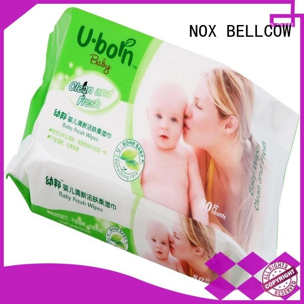 NOX BELLCOW baby pure baby wipes manufacturer for skincare