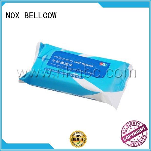 NOX BELLCOW wet men's facial cleansing wipes 50s for adult