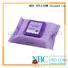 biodegradable eye makeup remover wipes factory for ladies