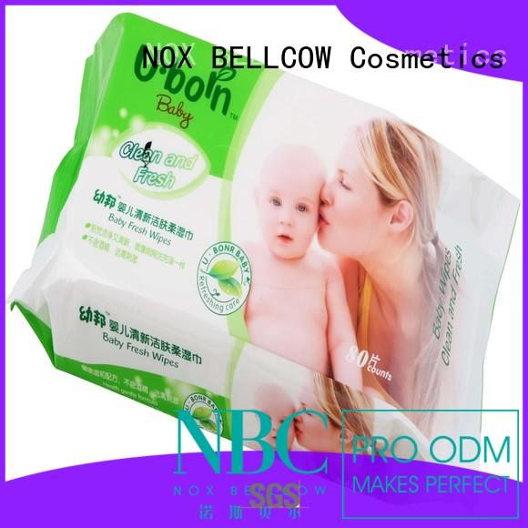 NOX BELLCOW lid alcohol free baby wipes series for skincare