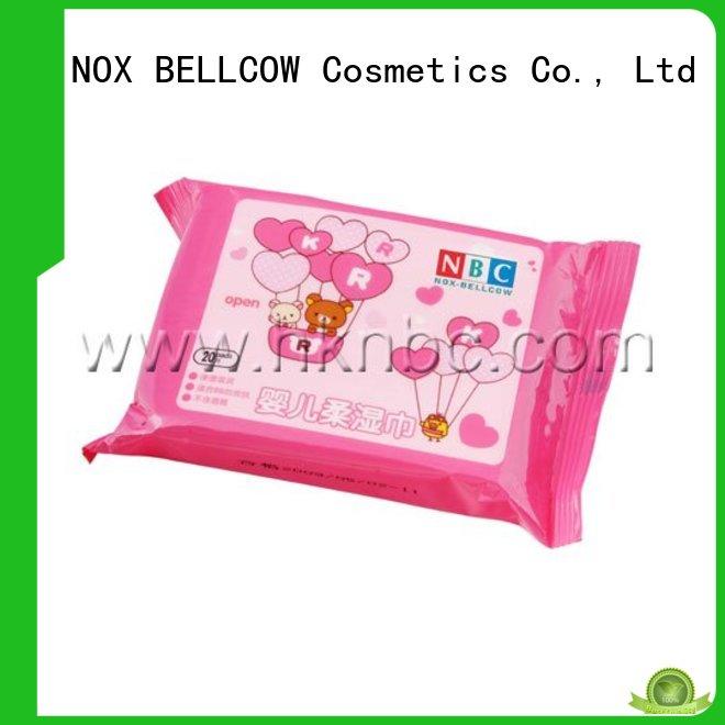 NOX BELLCOW 380pcs parents choice baby wipes supplier for body