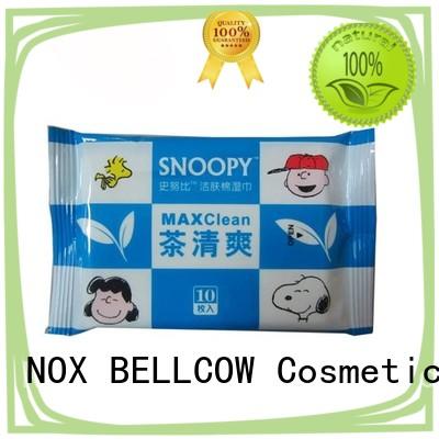 NOX BELLCOW refreshing oil cleansing wipes facial for ladies