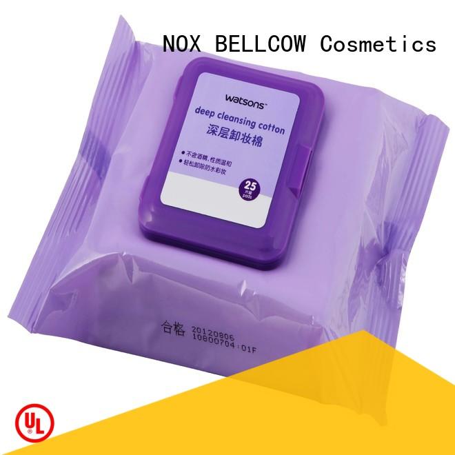 NOX BELLCOW cleansing best makeup wipes supplier for neck