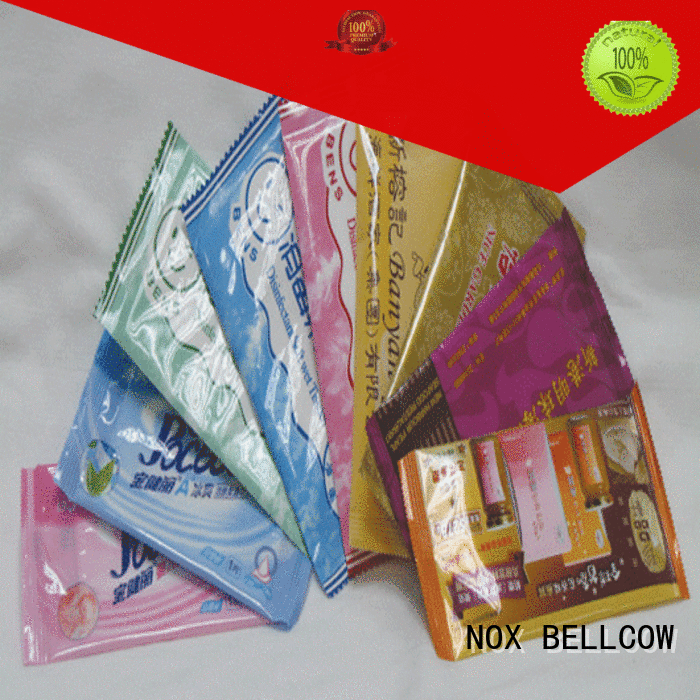 Quality NOX BELLCOW Brand lemon peppermint facial cleansing wipes