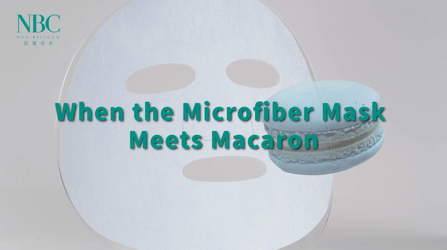 When the Microfiber Mask Meets Macaron